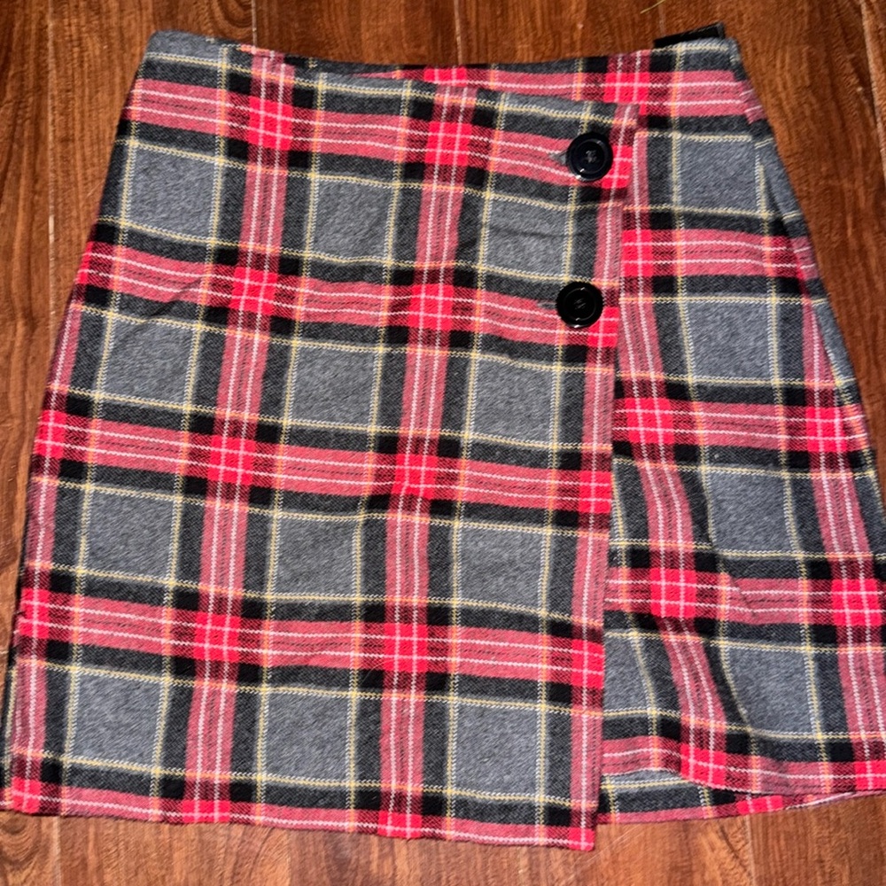 Plaid skirt